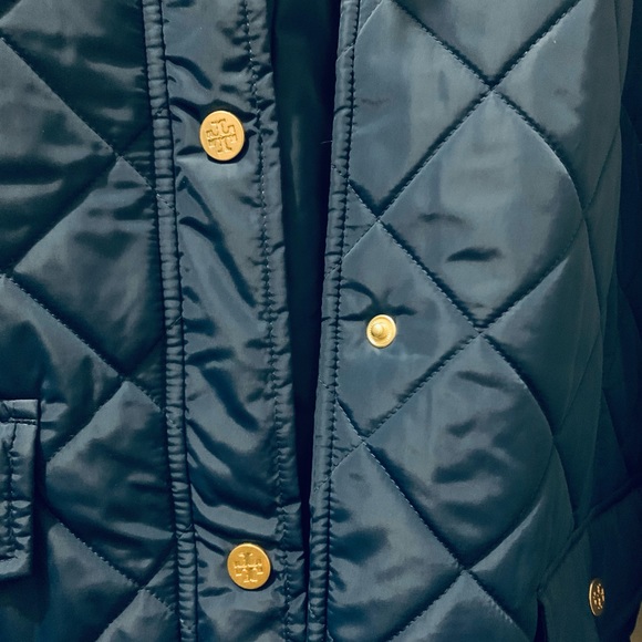 NWOT Navy Tory Burch Jacket for winter - Picture 6 of 7